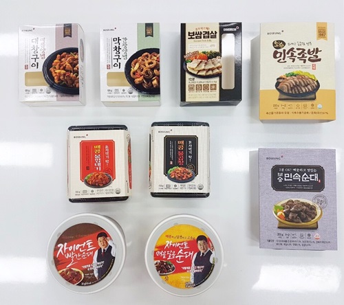 보승식품 제품, 마트와 편의점 등 판매채널 다양화... 판매량 지속적 증가