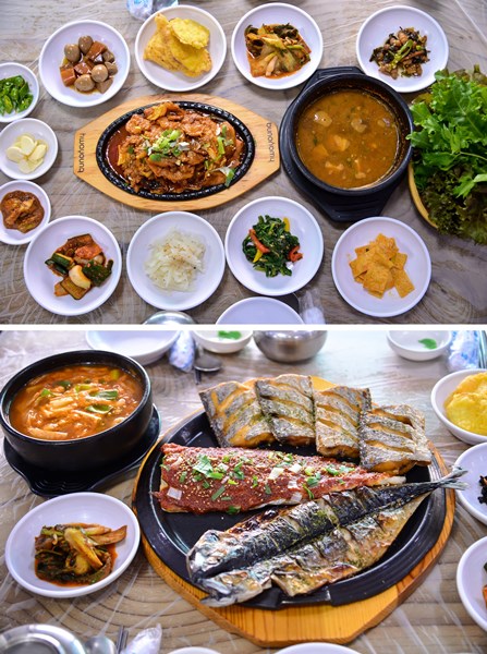 잘 차린 생선구이와 김치찌개 한 상, 고창읍성 나들이 맛집으로 안성맞춤!