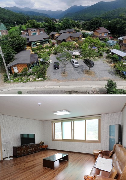 솔잎향기 솔솔 음악과 추억이 흐르는 괴산 펜션과 속리산 맛집에서 힐링 여행