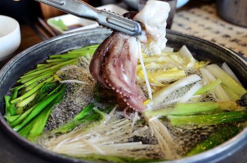판교 맛집 뻘 낙지한마당, 신선한 쭈꾸미 샤브샤브로 보양할 수 있다!