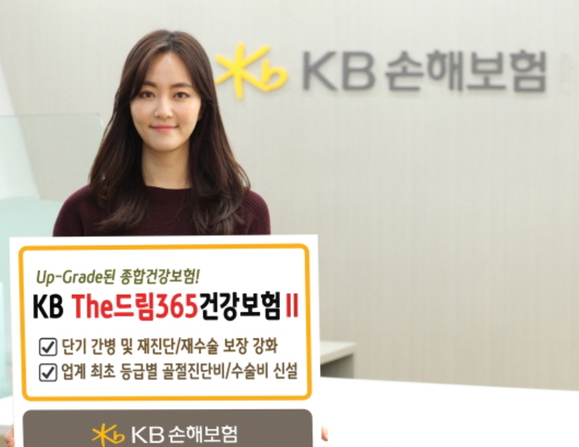 KB손보, KB The드림365건강보험Ⅱ 출시