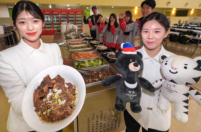 신세계푸드, 패럴림픽 운영인력 3000여명 한우 갈비찜 제공