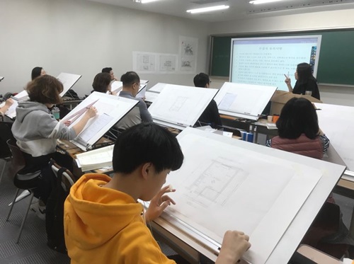 주경야독 직업전문학교 실내건축기능사 실기 취득 과정, 고용노동부 국비지원 교육 안내