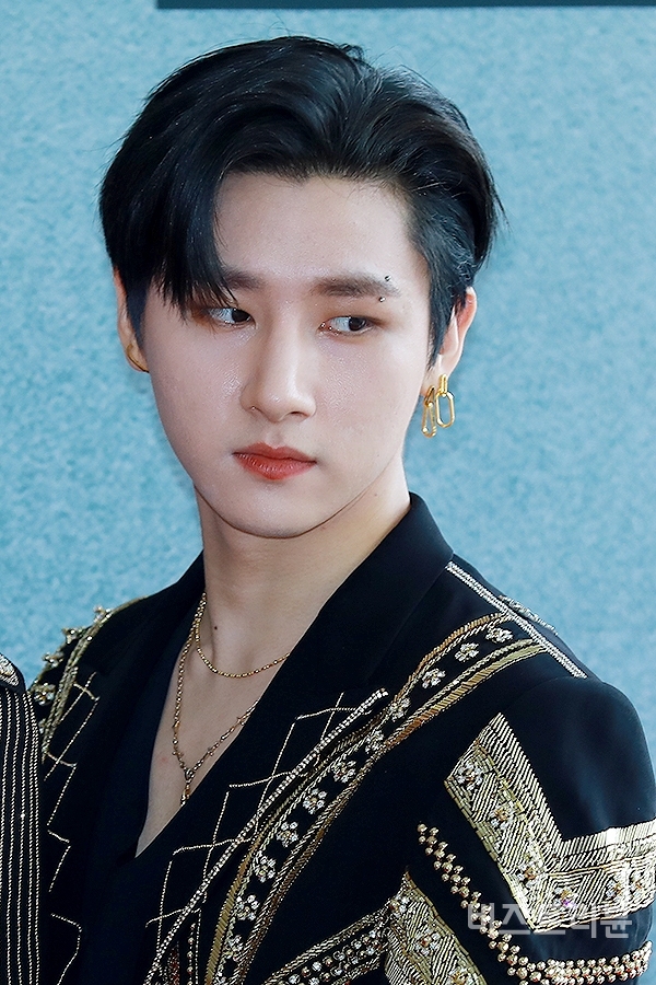 [포토] 아이엠, 여심 저격 (몬스타엑스 콘서트 기자간담회)