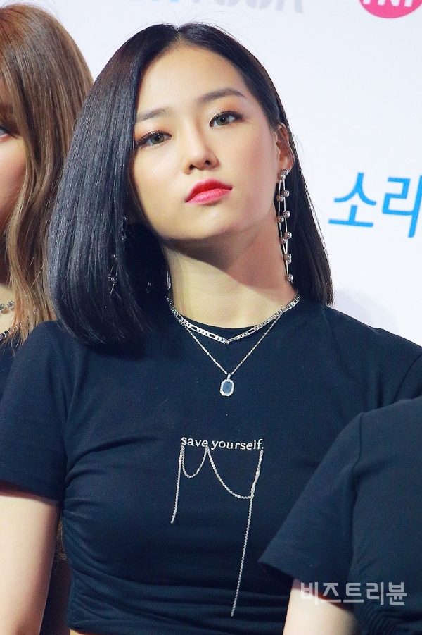 [포토] CLC 예은, 오늘도 매력 단발~ (2019 소리바다 어워즈)