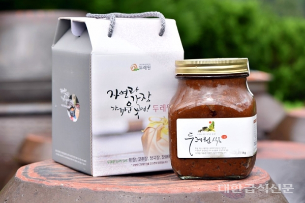 두레원식품, 염도 줄인 청국장 선보여