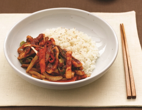 한식 이야기 - 오징어덮밥 & 청국장찌개