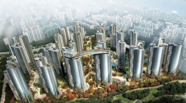 메이플자이 아파트 투시도