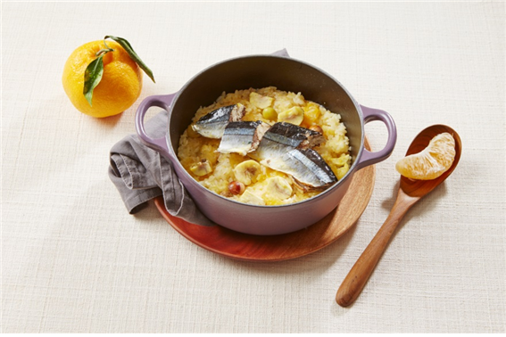 꽁치와 한라봉의 만남, 한라봉꽁치영양밥 만드는 법