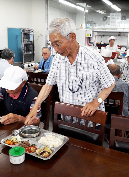 강진군 도암경로식당 밑반찬 교육 높은 호응 얻어