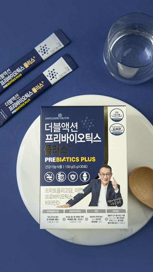 메이준뉴트리, 이승남 더블액션 프리바이오틱스 업그레이드 출시 완료