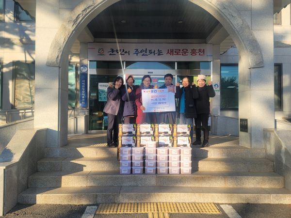 홍천군, 연말 따뜻하게 하는 이웃 사랑 이어져