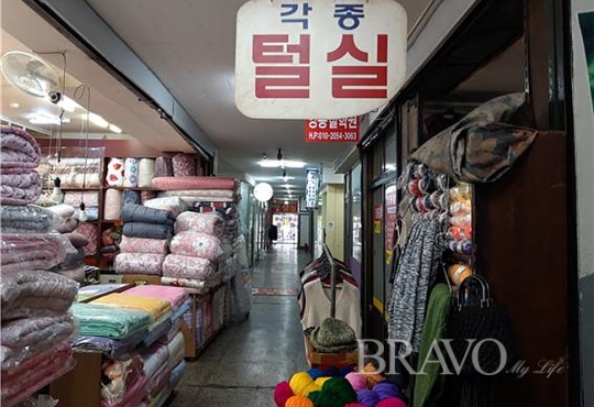 옛날 시장의 분위기가 물씬 나는 영등포 전통시장