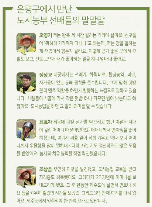“텃밭의 기적” 중장년, 도시농업에 빠진 이유