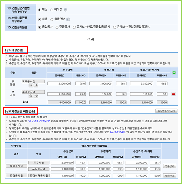 조달청, 전자입찰 서비스 등 종합·전문건설 간 상호진출 가능