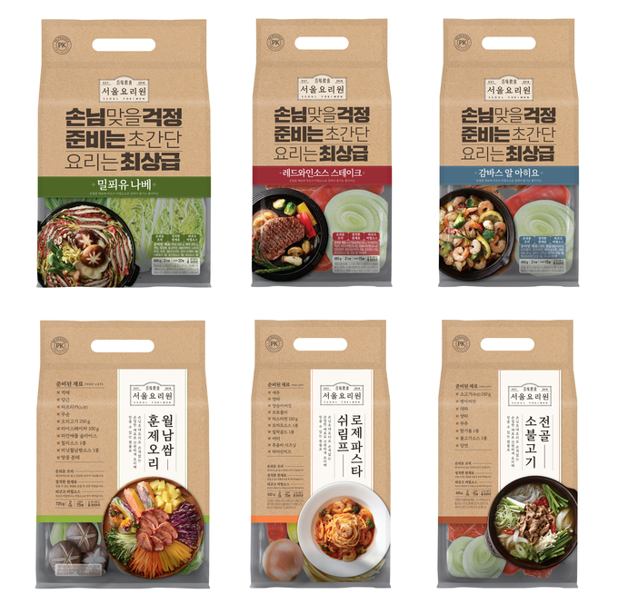 이마트, 스테이크·월남쌈 등 6종으로 구성된 피코크 밀키트 출시