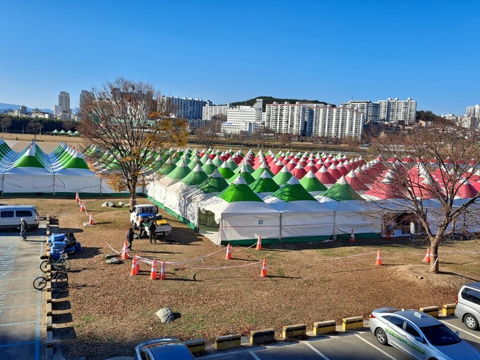 태화강둔치에 노래자랑을 빙자한 땡처리 행사 열려다 취소돼