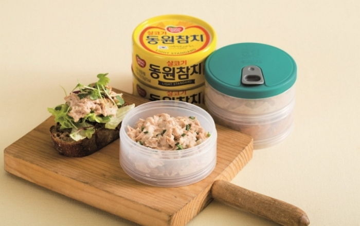 동원F&B, 참치 담는 신개념 요리용기 쿡담 출시