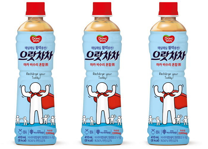 동원F&B, 활력충전과 피로회복 차음료 으랏차차 출시