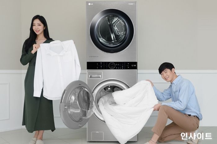 LG전자, 용량 키운 원바디 세탁건조기 트롬 워시타워 신제품 출시