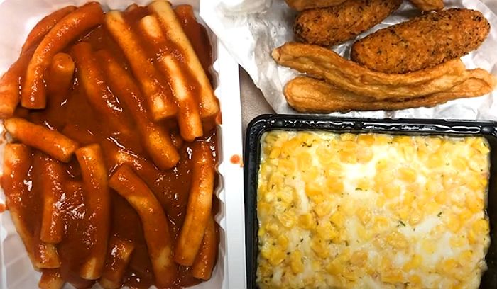 신전떡볶이 국물에 찍어 먹으면 단짠단짠 폭발하는 신상 신전 콘치즈그라탕