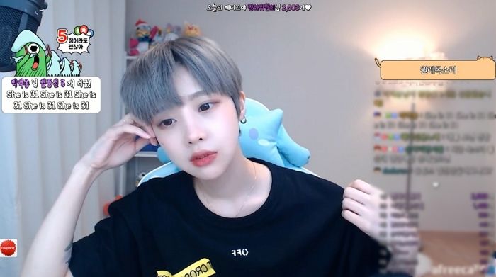 그레이톤 염색 숏컷으로 등장해 남캠 뺨치는 존잘 외모 뽐낸 BJ 유혜디