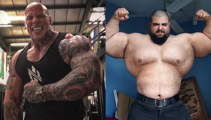 인간계 피지컬 최강자 2m 보디빌더 vs 현실판 헐크 내년 4월 역대급 대결 펼친다