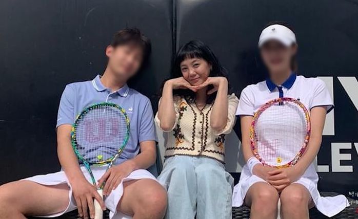 '182cm·76kg' 훈남 테니스 코치와 '핑크빛 열애' 휩싸인 고은아