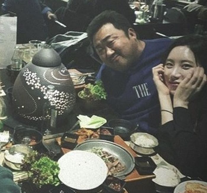 마동석예정화, 윤계상 결혼식 동반 참석...'범죄도시' 인연 의리
