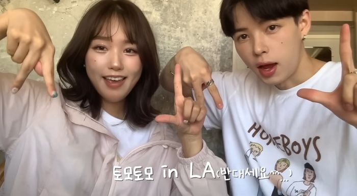 영화 같다...LA 별멍 투어서 역대급 인생샷 찍고 온 한·일 커플 유튜버 토모토모 (영상)