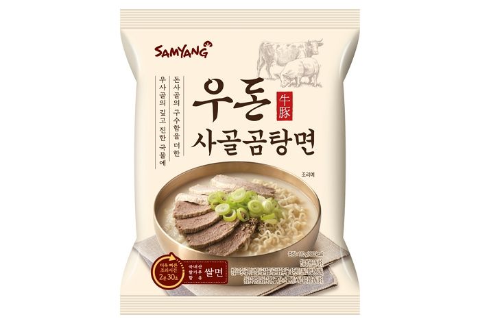 쌀면으로 만들고 조리시간도 더 짧아진 삼양식품 우돈사골곰탕면