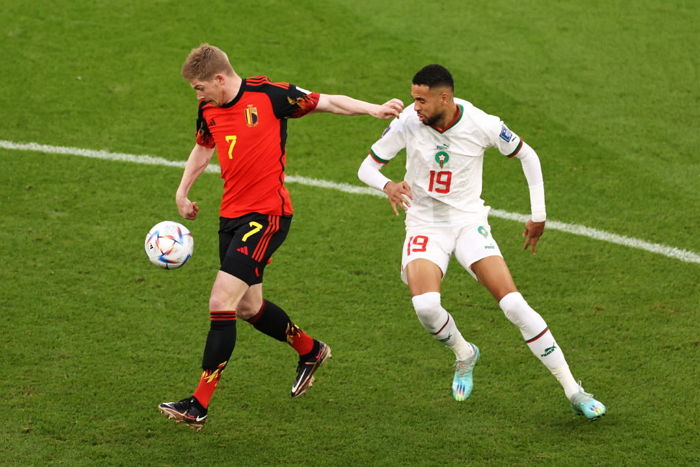모로코, 피파 랭킹 2위 벨기에 상대로 2-0 승리..."대이변이 일어났다"