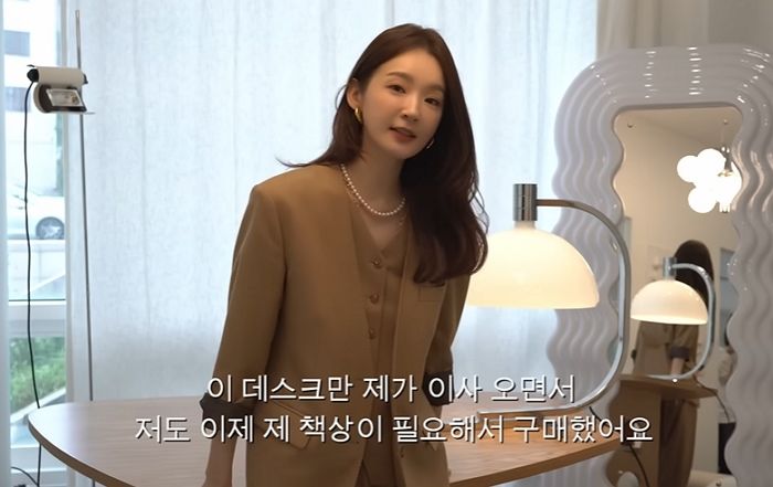 직접 사면 비용이.. 공기청정기에 사무실 책상까지 협찬 받았던 강민경
