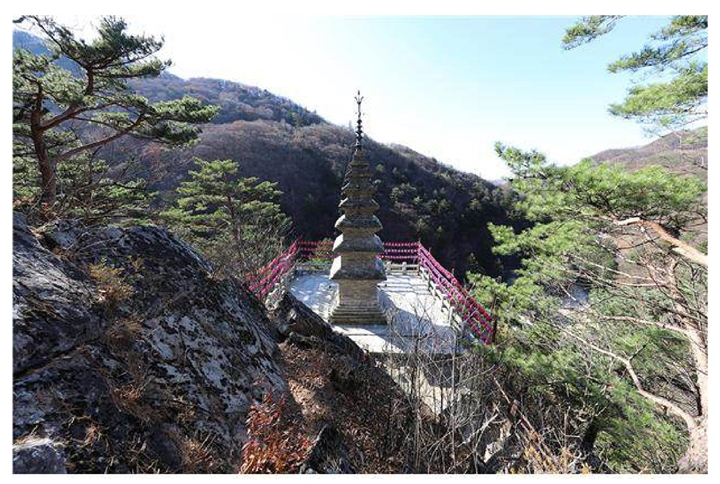 정선 정암사 수마노탑 국보,안동 봉황사 대웅전 외 보물 지정