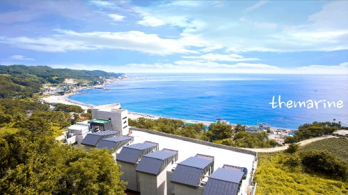 경주 풀빌라펜션 더마린풀빌라, 객실 앞 산천어낚시 제공