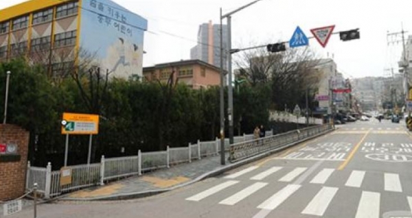 서울 중구, 충무초등학교에 통학로 녹화 시범사업