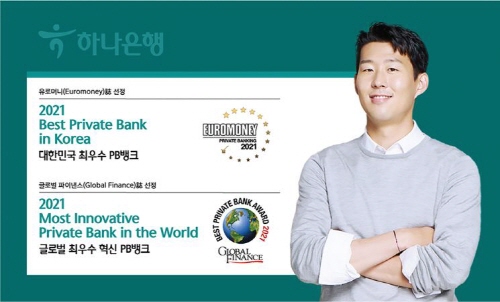 하나은행 유로머니 글로벌 파이낸스 선정 대한민국 최우수·글로벌 혁신 PB은행