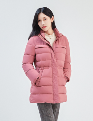 올포유 김소연 패딩 하나면 따뜻함은 ON, 추위는 OFF