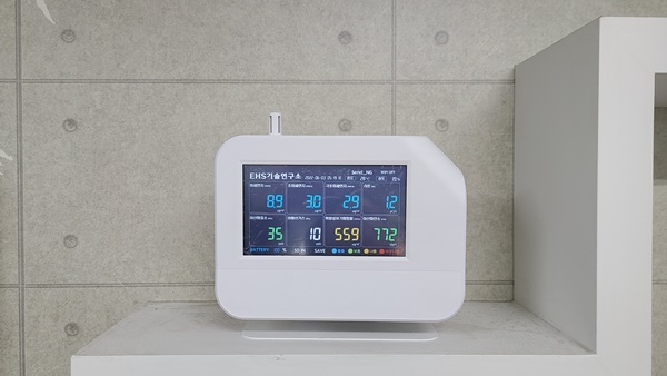 EHS기술연구소 IoT 공기질센서 8월 출시