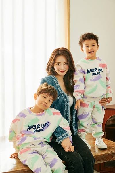 이랜드 밀리밤 서하얀 추천 데일리 등원룩 캠페인 진행