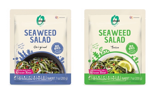 대상 청정원 오푸드, 해조샐러드 2종 출시