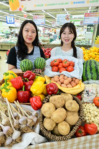 농협 하나로마트, 제철 농산물 할인 진행