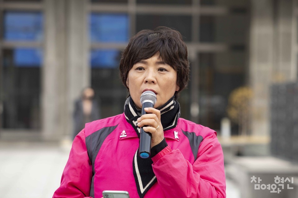 급식현장=중대재해현장··· 급식노동자들 집단산재 신청