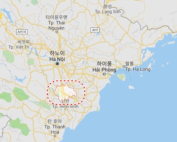베트남 하노이 남쪽 관문 하남성 한국 투자 러브콜