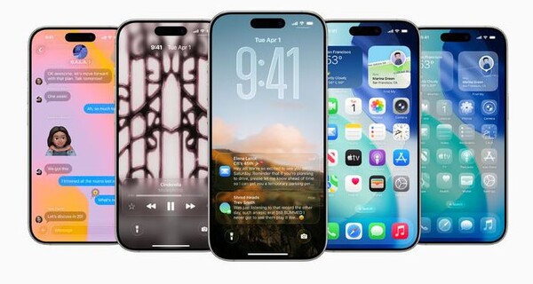 아이폰 12년만에 새 옷 입었다...새 화면 디자인 iOS 26 눈길