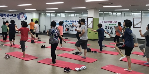 충주체력인증센터 운동처방 인기