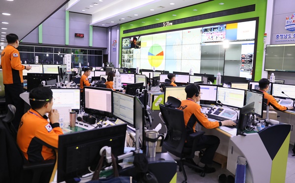 충남119 전화벨 66만 번 울렸다