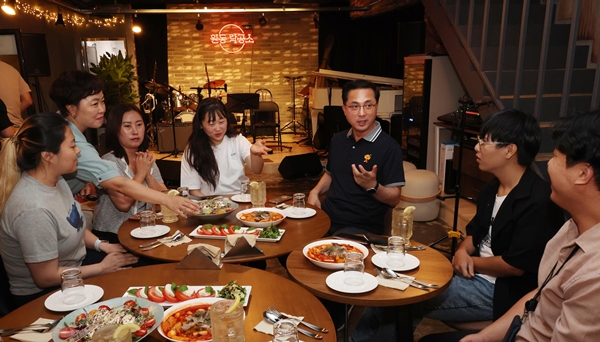 박희조 동구청장 `진솔한 대화