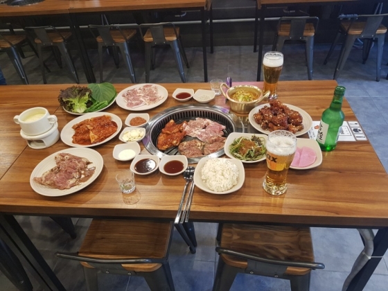 [맛집] 무한리필 숯불닭갈비로 맛과 양 둘다 잡은 인천 사계진미