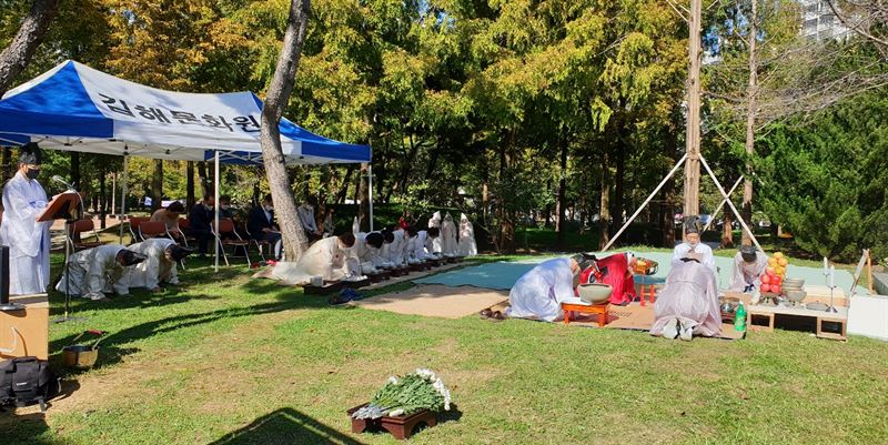 김해문화원, 제19회 부사선정비 헌다례 열려